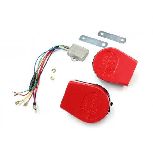 22 Sound Horn Electronic Siren High Power Motorcycle / Car JCAA Horn NEW